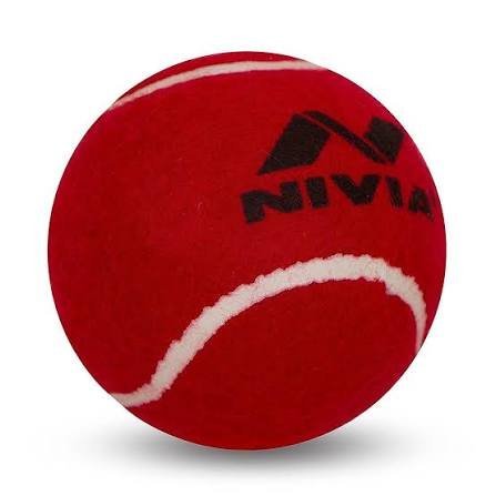 Nivia red tennis ball