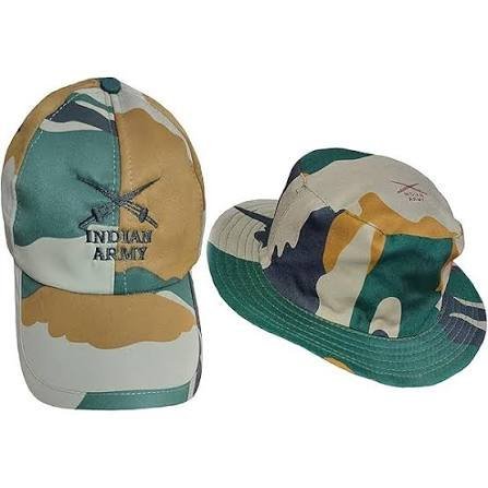 Army cap with name & logo