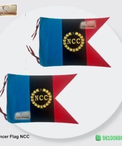 Lancer flag with Ncc logo