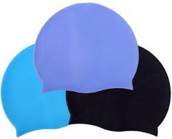 Silicone Swimming Bathing Cap Double Color - Image 3